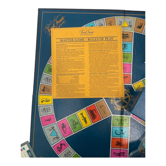 Trivial Pursuit Master Board Game Genus Edition 1981 - Picture 5 of 10